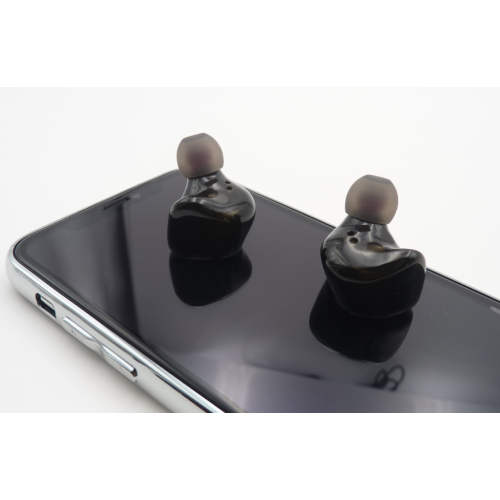 Dual Drivers TWS Wireless Earbuds with Resin Housing